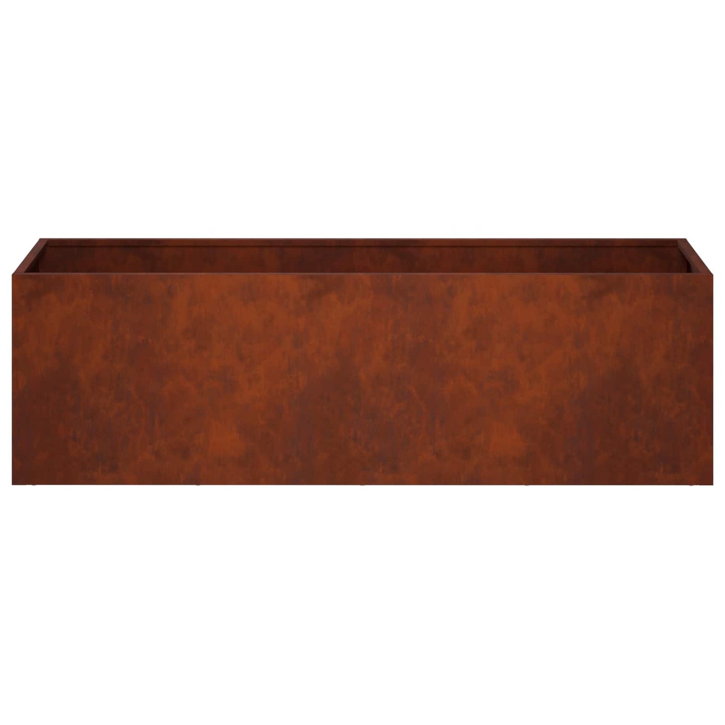 Vaso da giardino Ruggine 100 x 30 x 30 cm Acciaio Corten | homemem39
