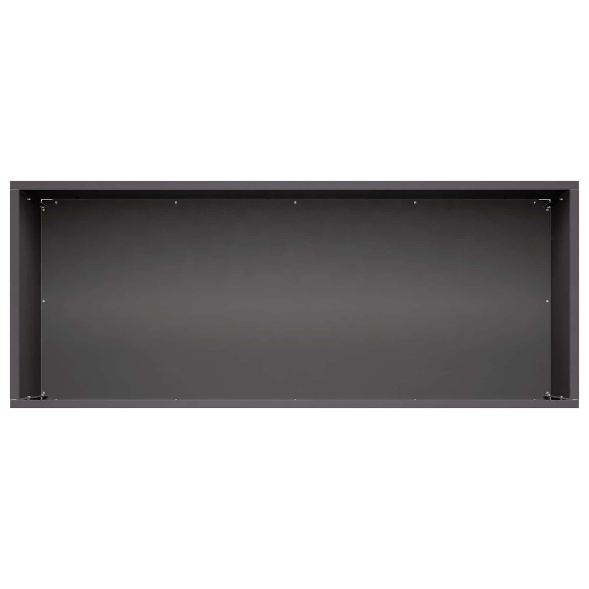 Vaso da giardino Nero 80 x 40 x 40 cm Acciaio laminato a freddo | homemem39