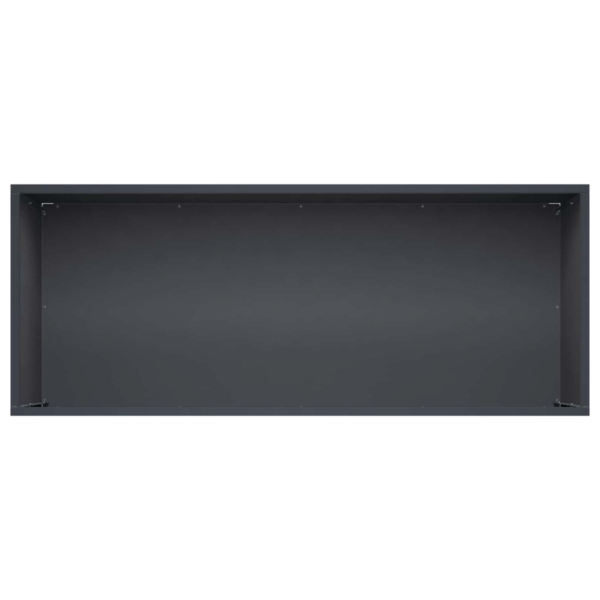 Vaso da giardino Antracite 80 x 40 x 40 cm - homemem39