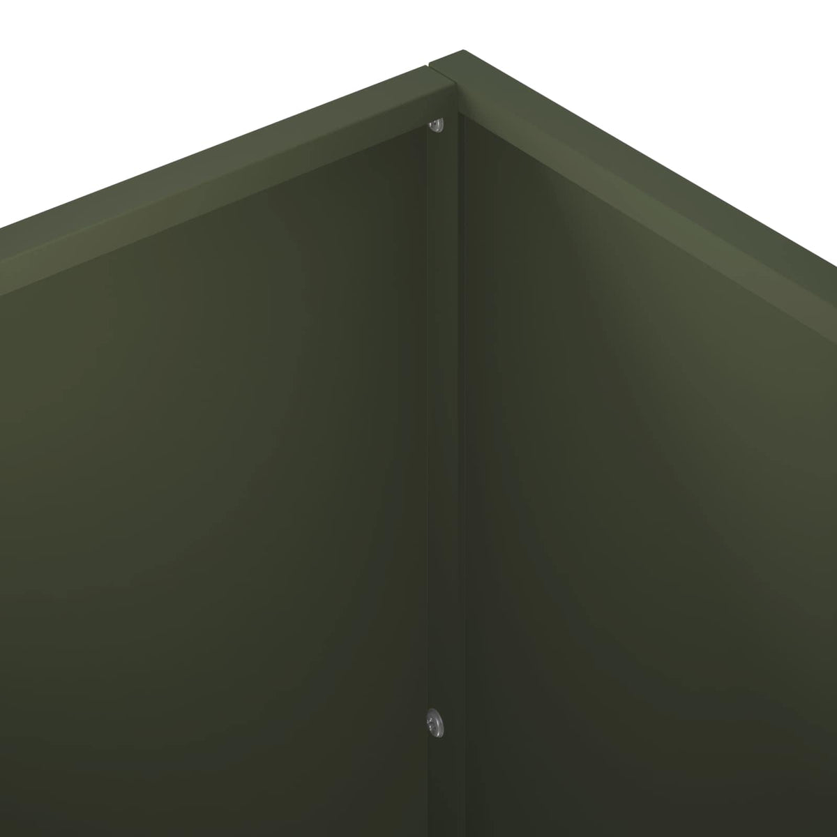 Vaso da giardino Verde Oliva 80 x 40 x 40 cm | homemem39
