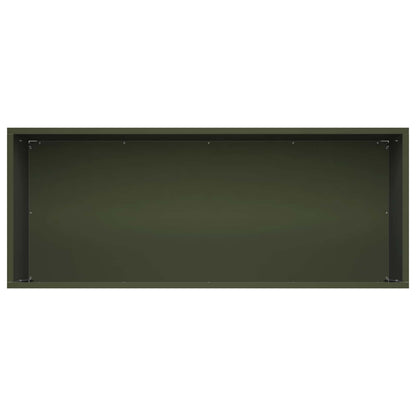 Vaso da giardino Verde Oliva 80 x 40 x 40 cm | homemem39