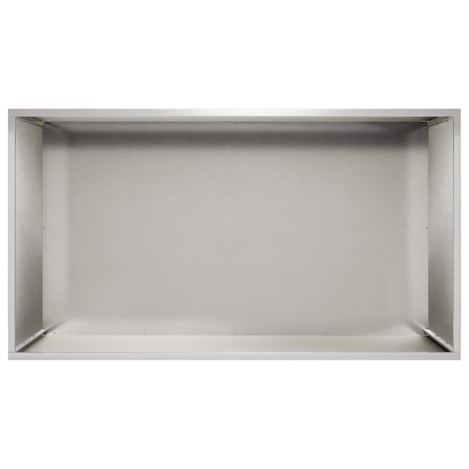 Vaso da giardino 2 pz Argento 100 x 50 x 50 cm Acciaio Inox | homemem39