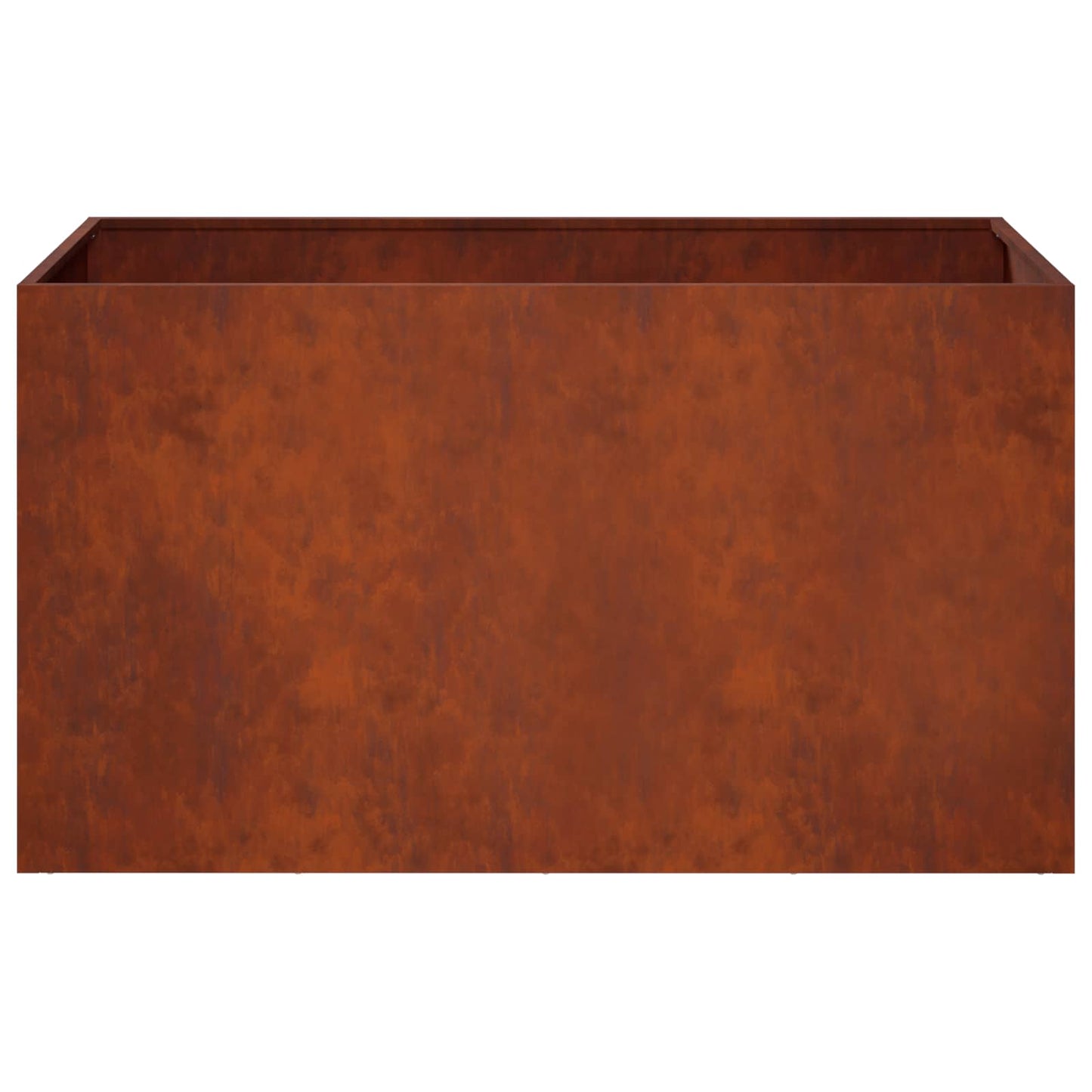 Vaso da giardino Ruggine 100 x 50 x 50 cm Acciaio Corten | homemem39