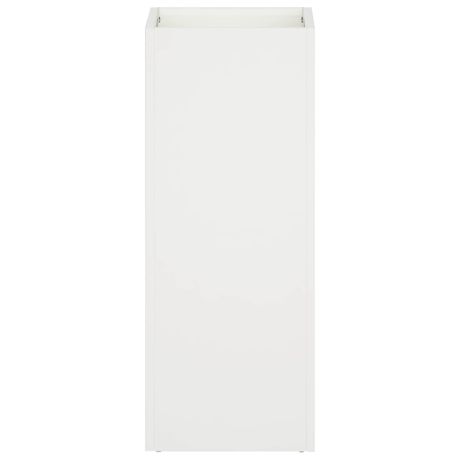 Vaso da giardino Bianco 20 x 20 x 40 cm | homemem39
