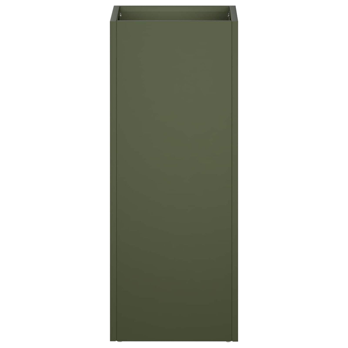 Vaso da giardino 2 pz Verde Oliva 20 x 20 x 50 cm | homemem39