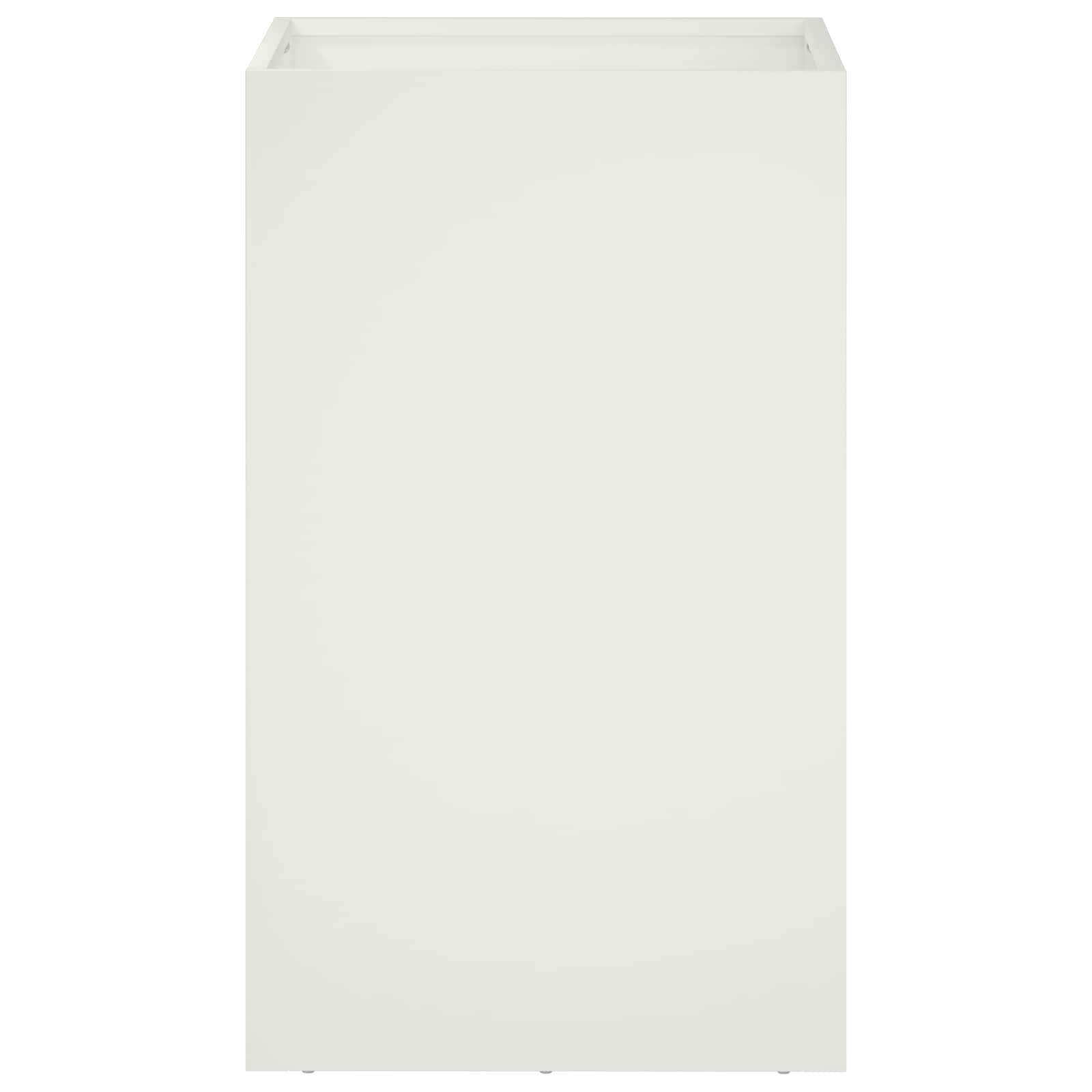 Vaso da giardino 2 pz Bianco 30 x 30 x 40 cm | homemem39