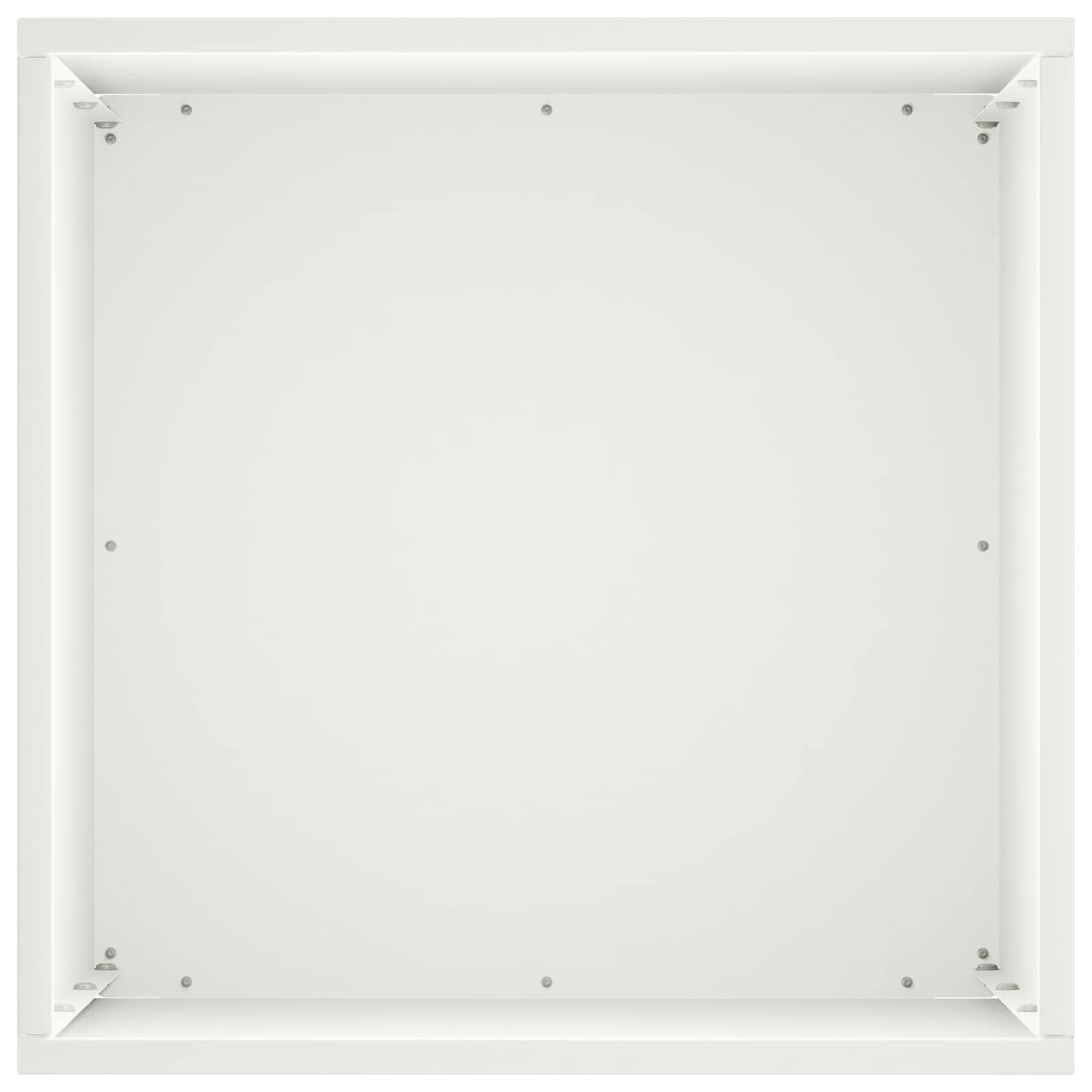 Vaso da giardino 2 pz Bianco 30 x 30 x 40 cm | homemem39