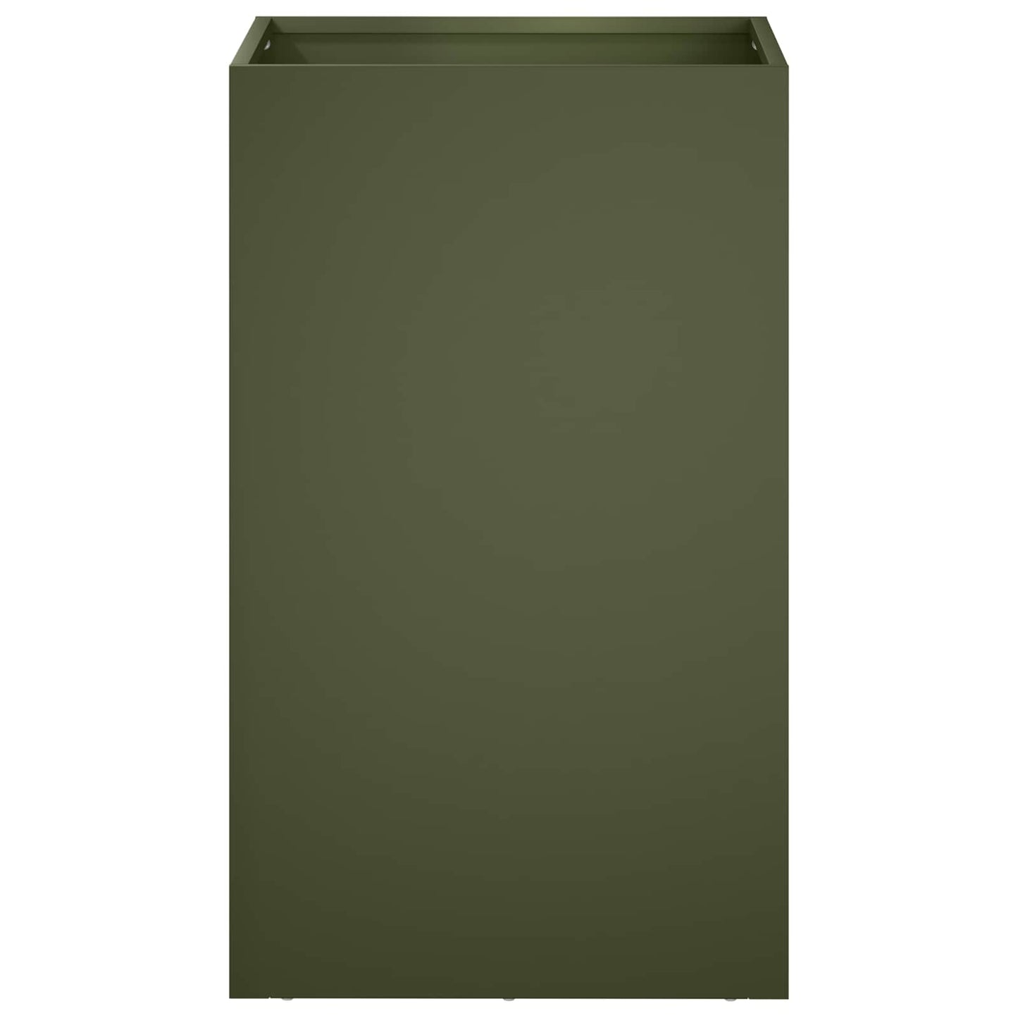 Vaso da giardino 2 pz Verde Oliva 30 x 30 x 50 cm | homemem39
