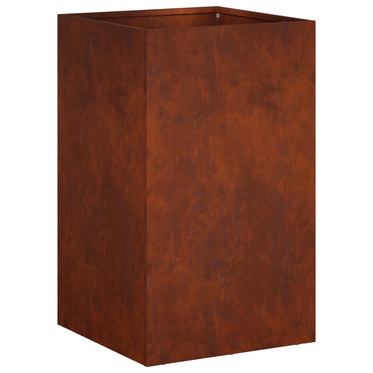 Vaso da giardino Ruggine 30 x 30 x 50 cm Acciaio Corten | homemem39