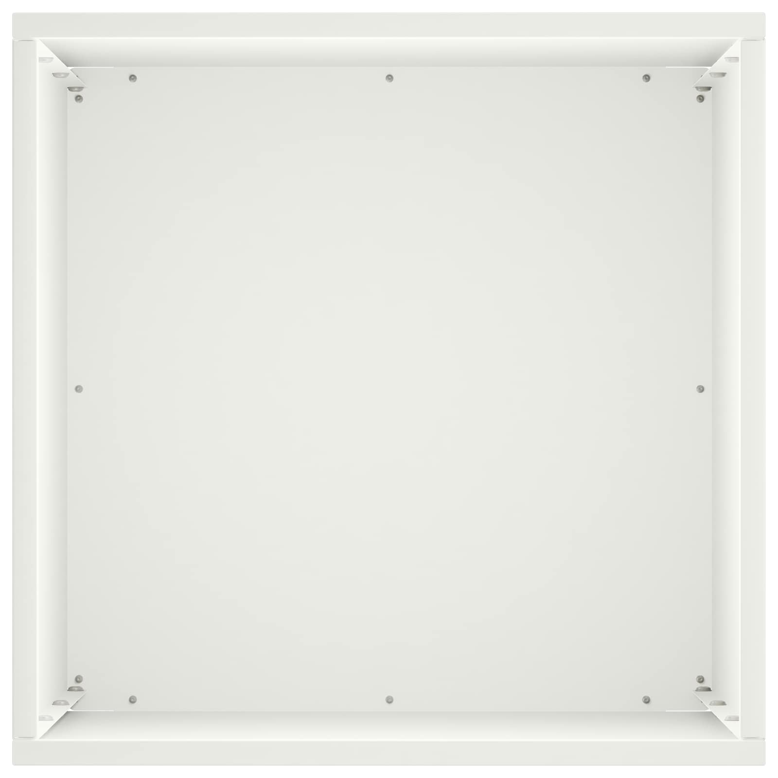 Vaso da giardino 2 pz Bianco 40 x 40 x 50 cm | homemem39