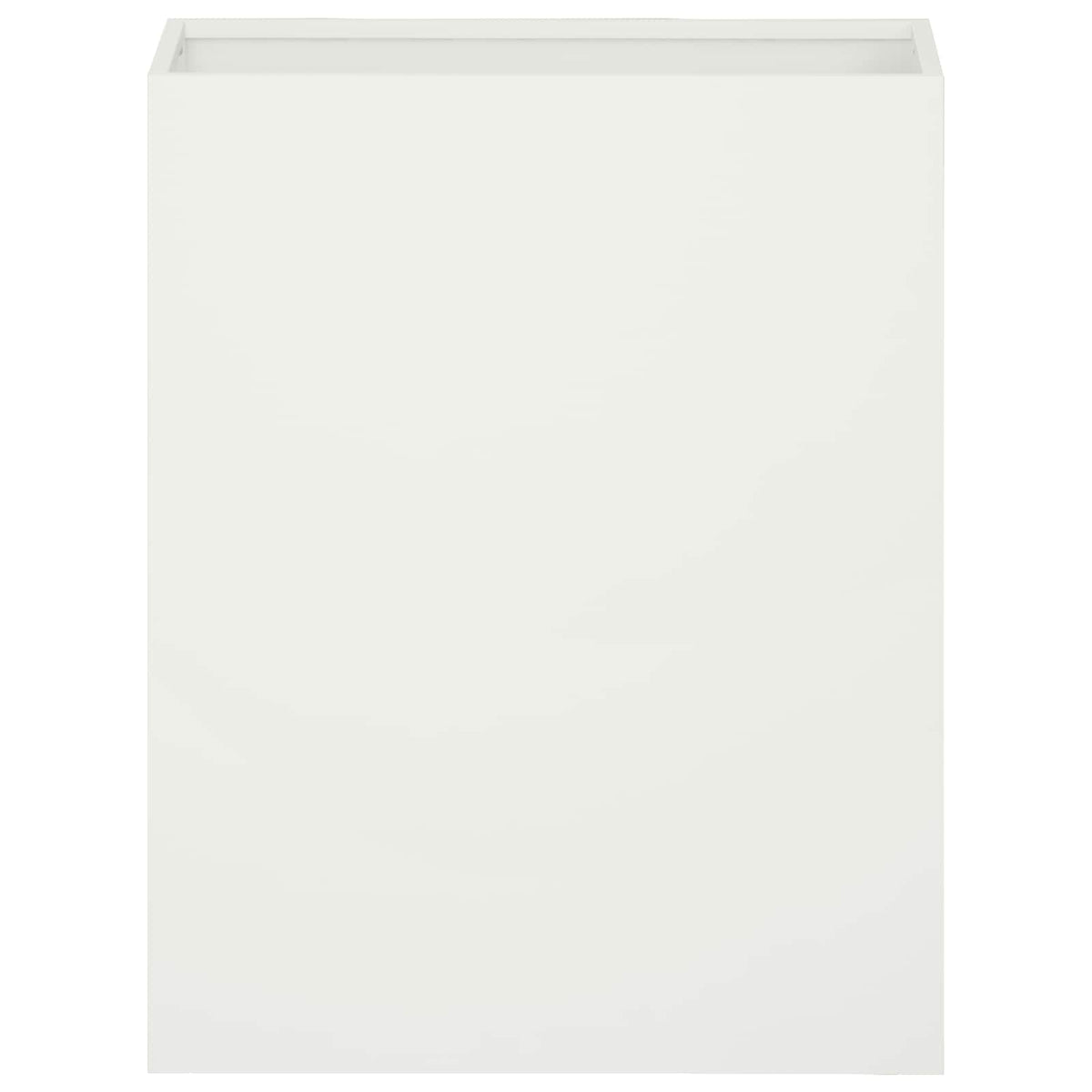 Vaso da giardino 2 pz Bianco 40 x 20 x 50 cm