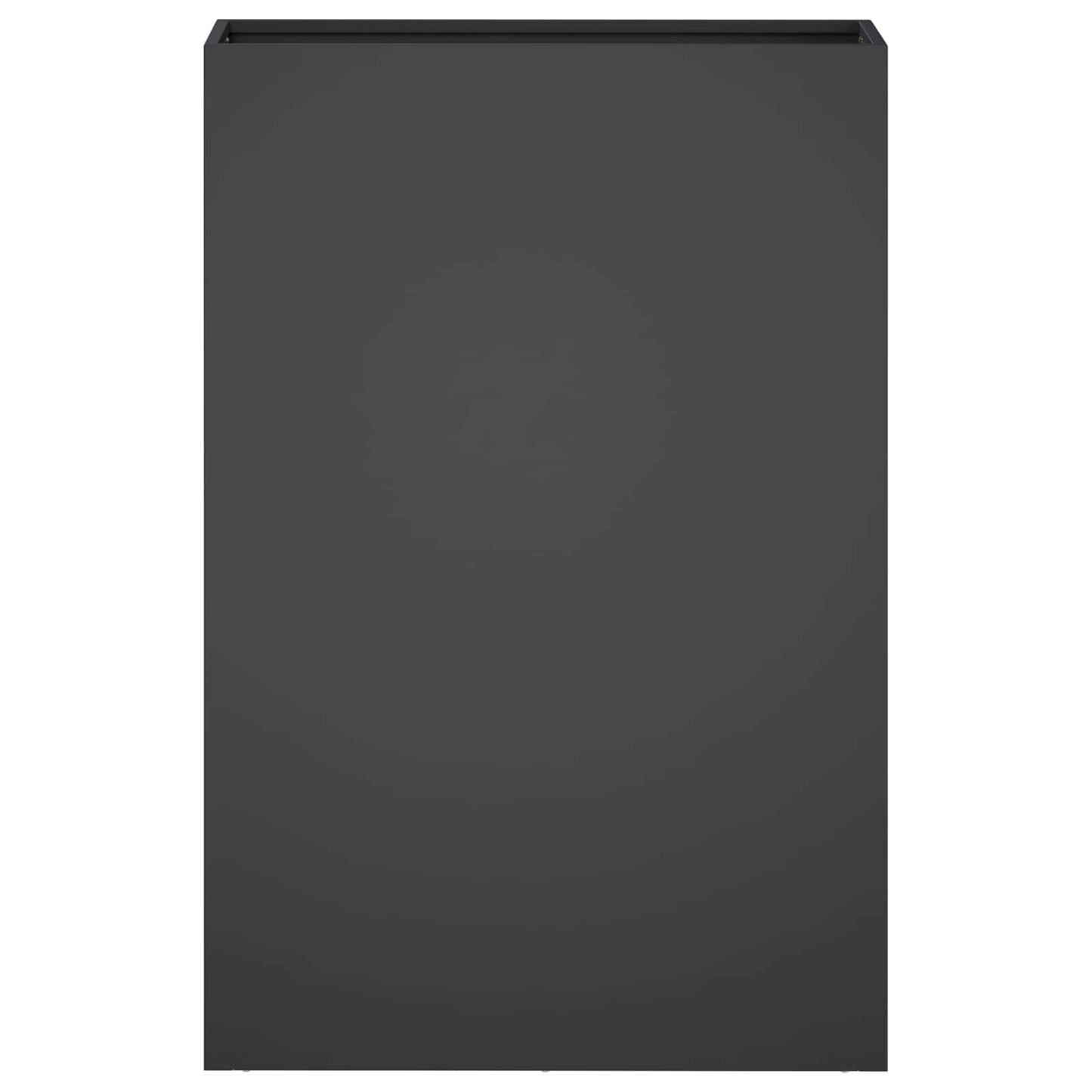 Vaso da giardino 2 pz Nero 40 x 20 x 75 cm | homemem39