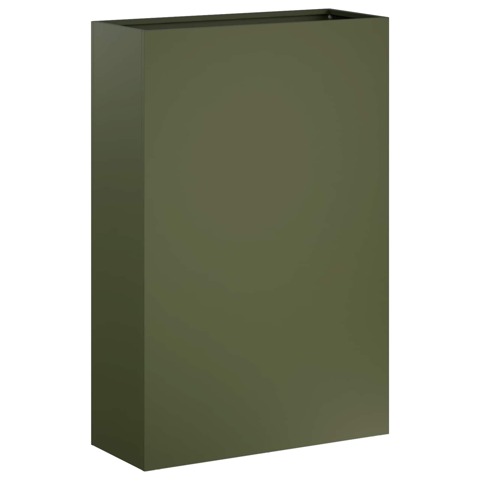 Vaso da giardino Verde Oliva 40 x 20 x 75 cm | homemem39