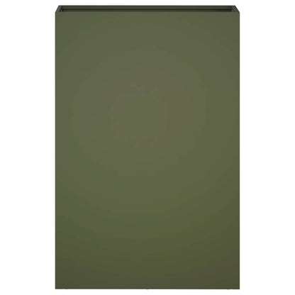 Vaso da giardino Verde Oliva 40 x 20 x 75 cm | homemem39