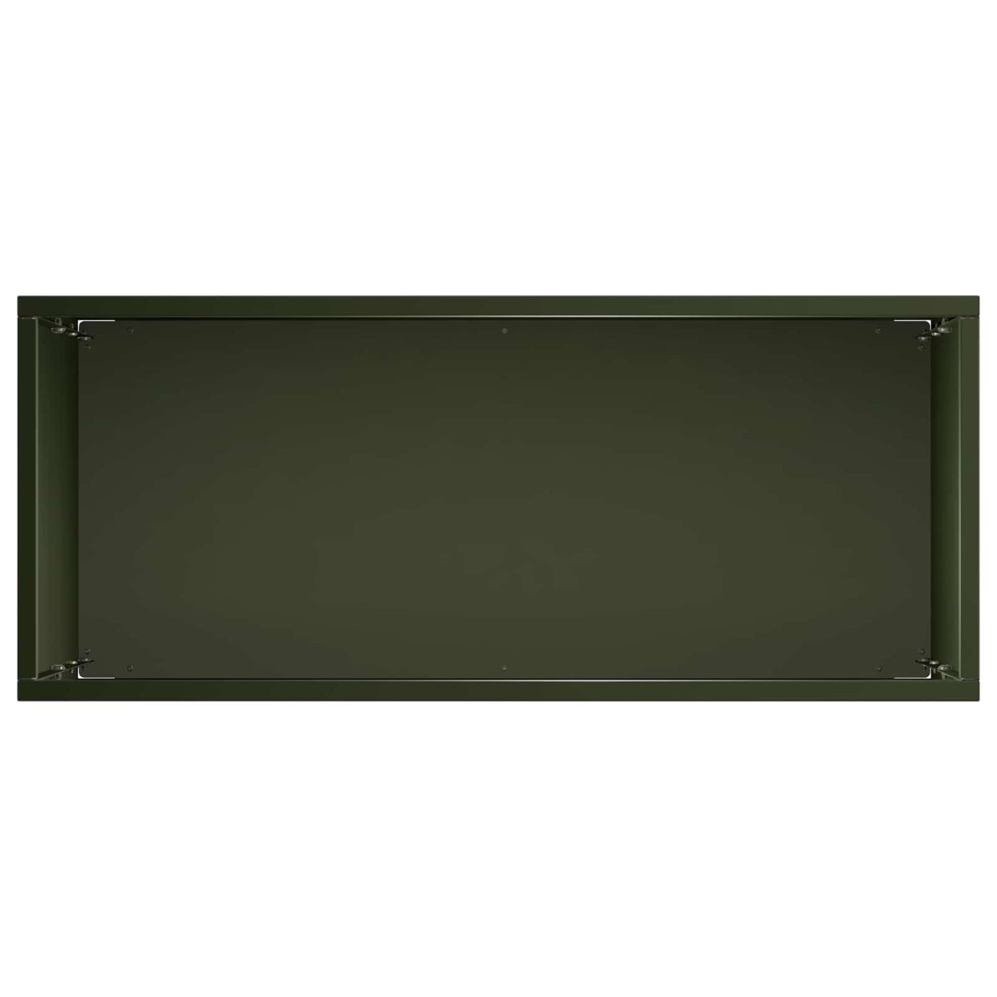 Vaso da giardino 2 pz Verde Oliva 40 x 20 x 75 cm | homemem39
