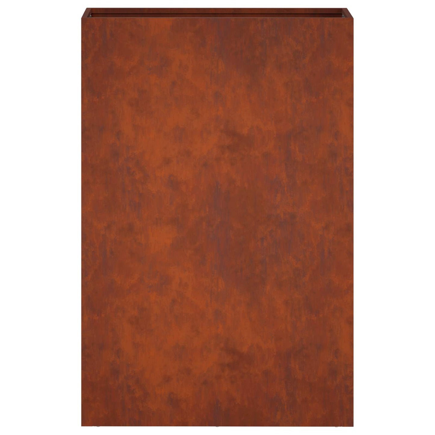 Vaso da giardino 2 pz Ruggine 40 x 20 x 75 cm Acciaio Corten | homemem39