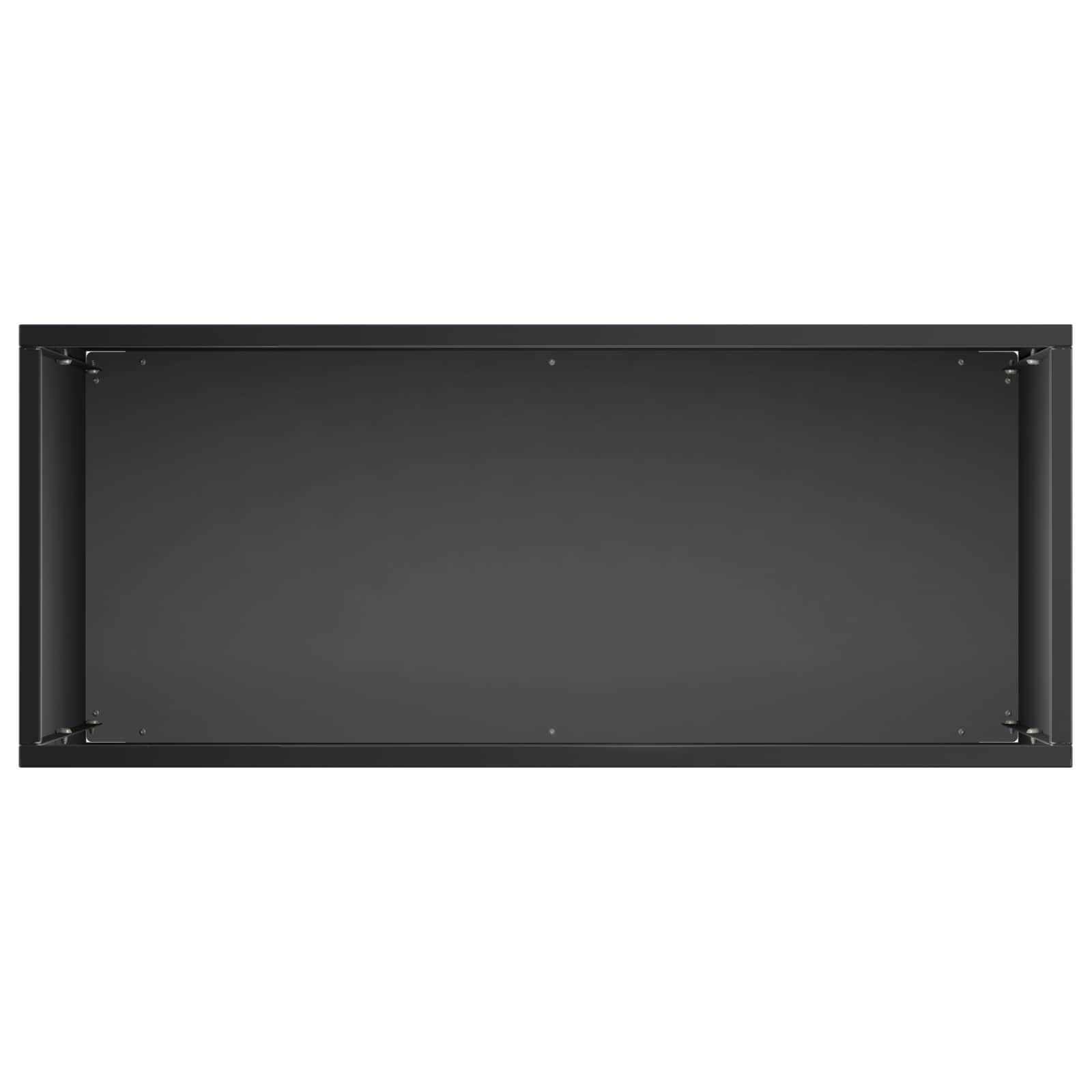 Vaso da giardino 2 pz Nero 50 x 20 x 40 cm | homemem39