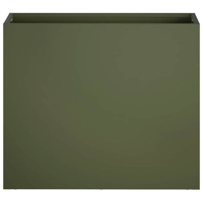 Vaso da giardino Verde Oliva 50 x 20 x 40 cm