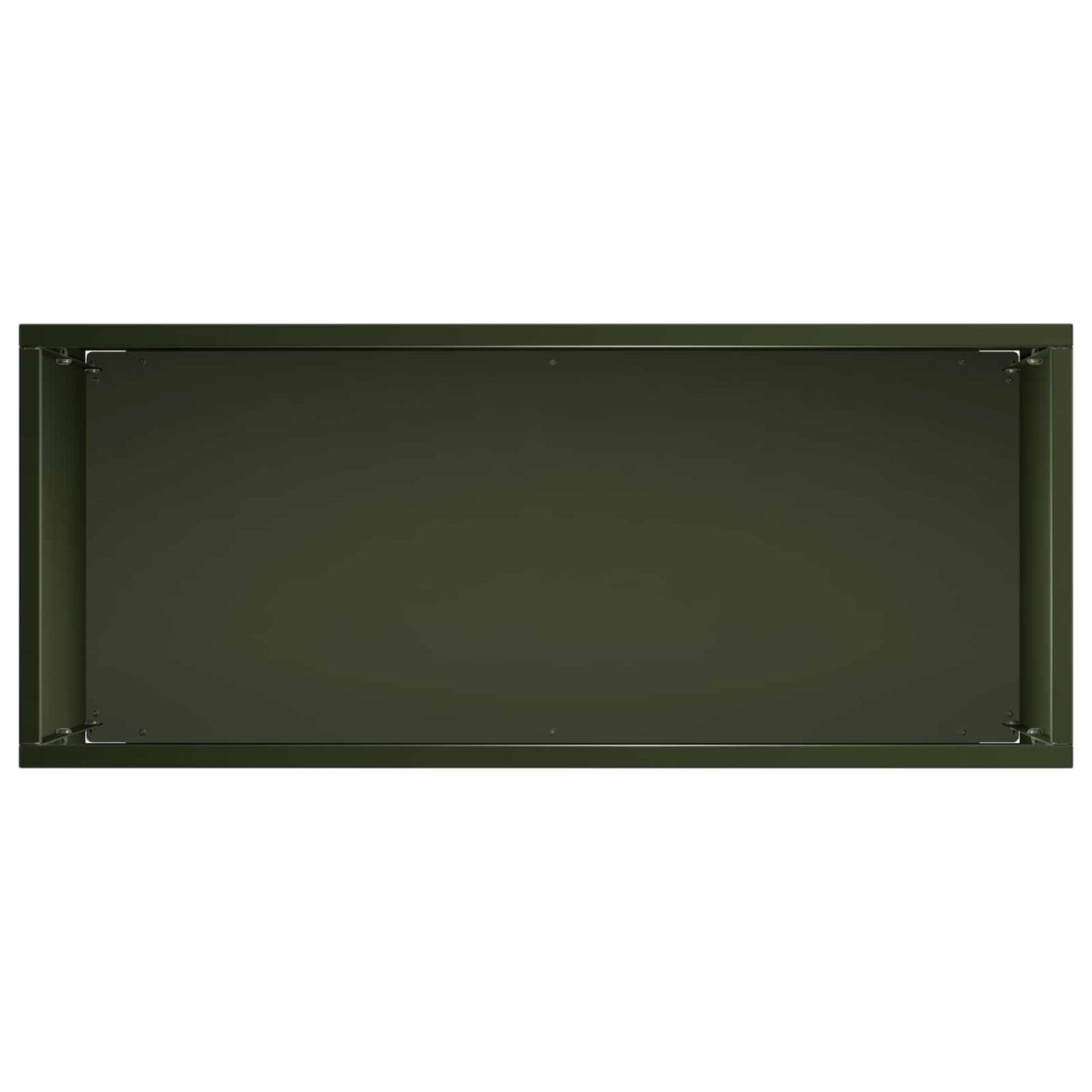 Vaso da giardino Verde Oliva 50 x 20 x 40 cm