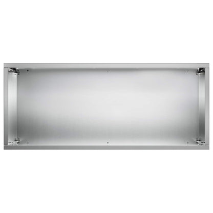 Vaso da giardino Argento 50 x 20 x 40 cm Acciaio zincato | homemem39