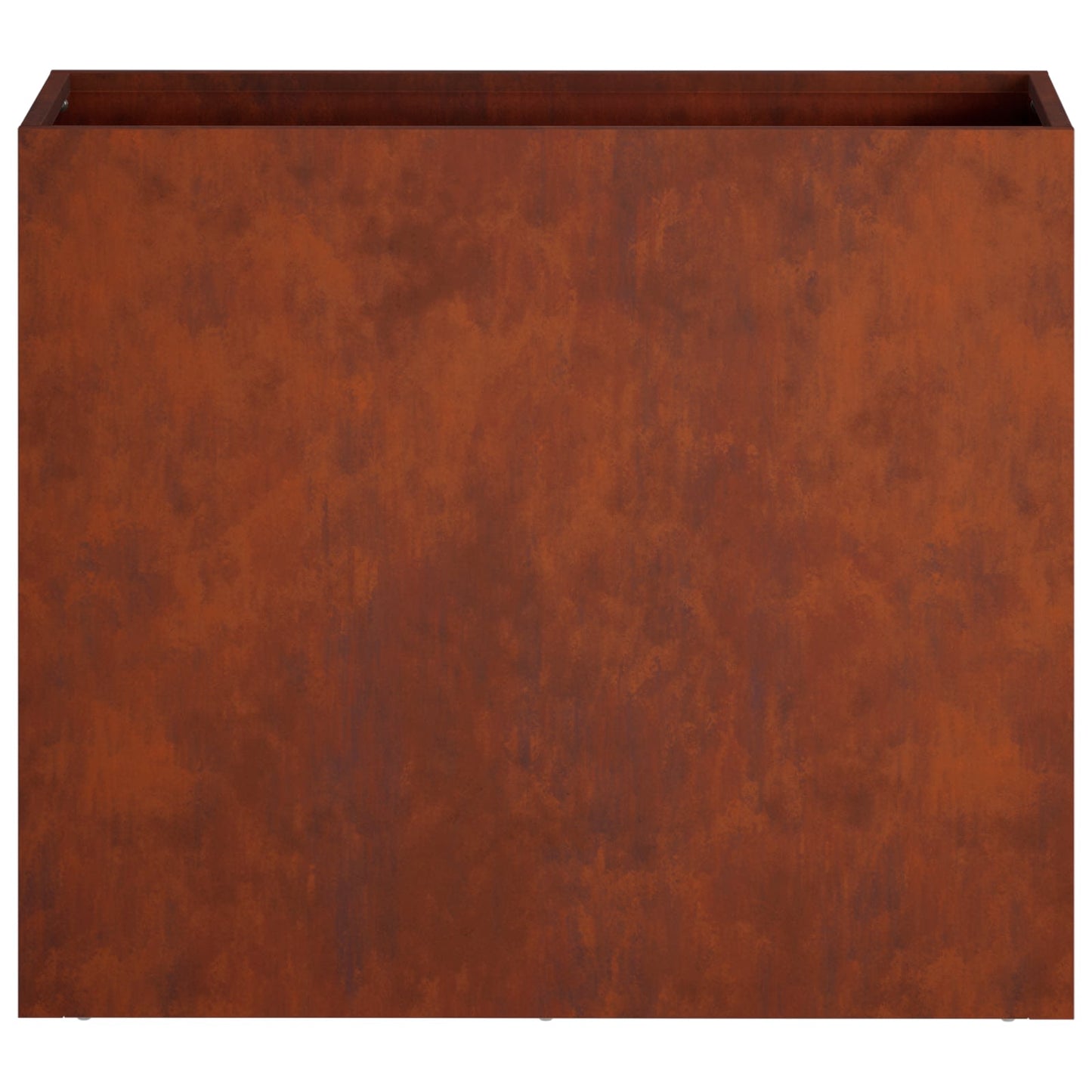 Vaso da giardino Ruggine 50 x 20 x 40 cm Acciaio Corten