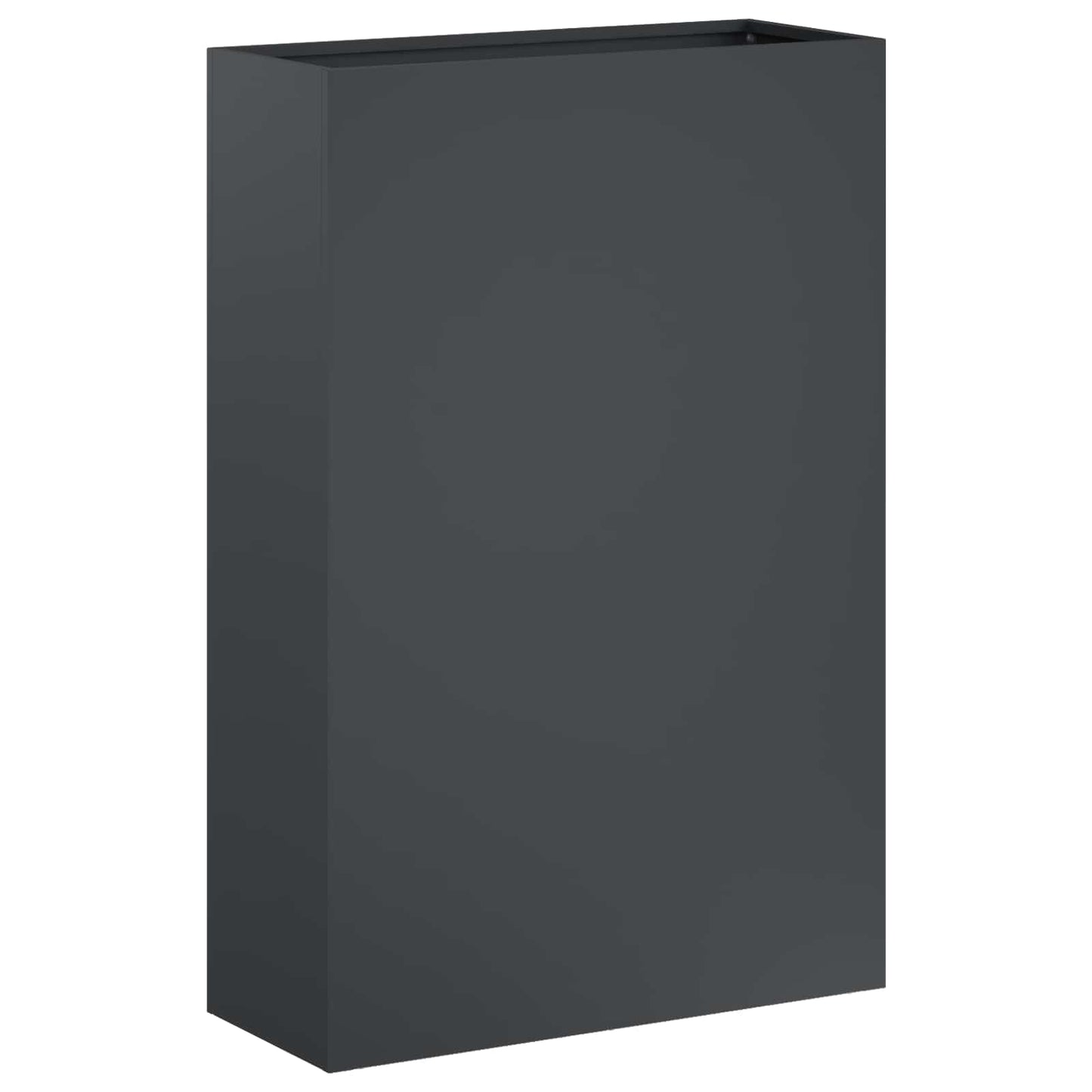 Vaso da giardino 2 pz Antracite 50 x 20 x 75 cm | homemem39