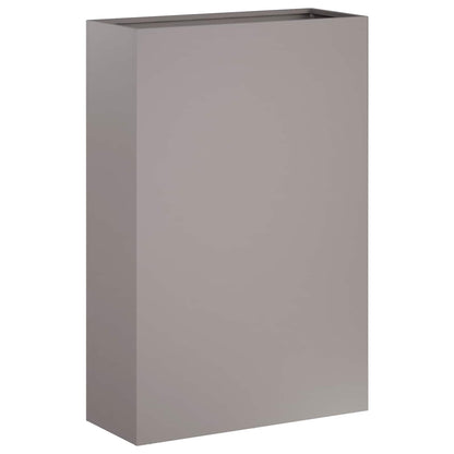 Vaso da giardino 2 pz Ruggine 50 x 20 x 75 cm Acciaio Corten | homemem39