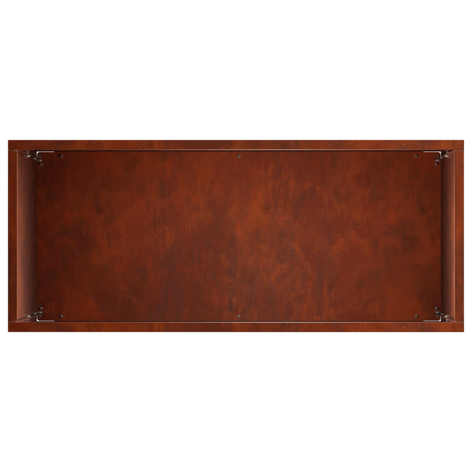 Vaso da giardino 2 pz Ruggine 50 x 20 x 75 cm Acciaio Corten | homemem39
