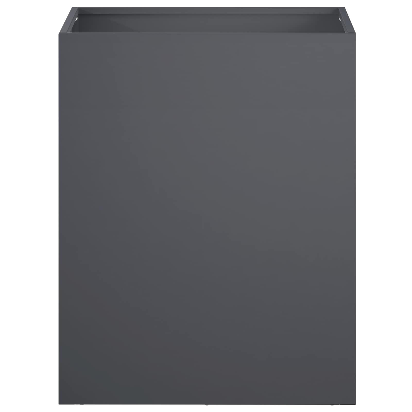 Vaso da giardino 2 pz Antracite 40 x 30 x 40 cm | homemem39