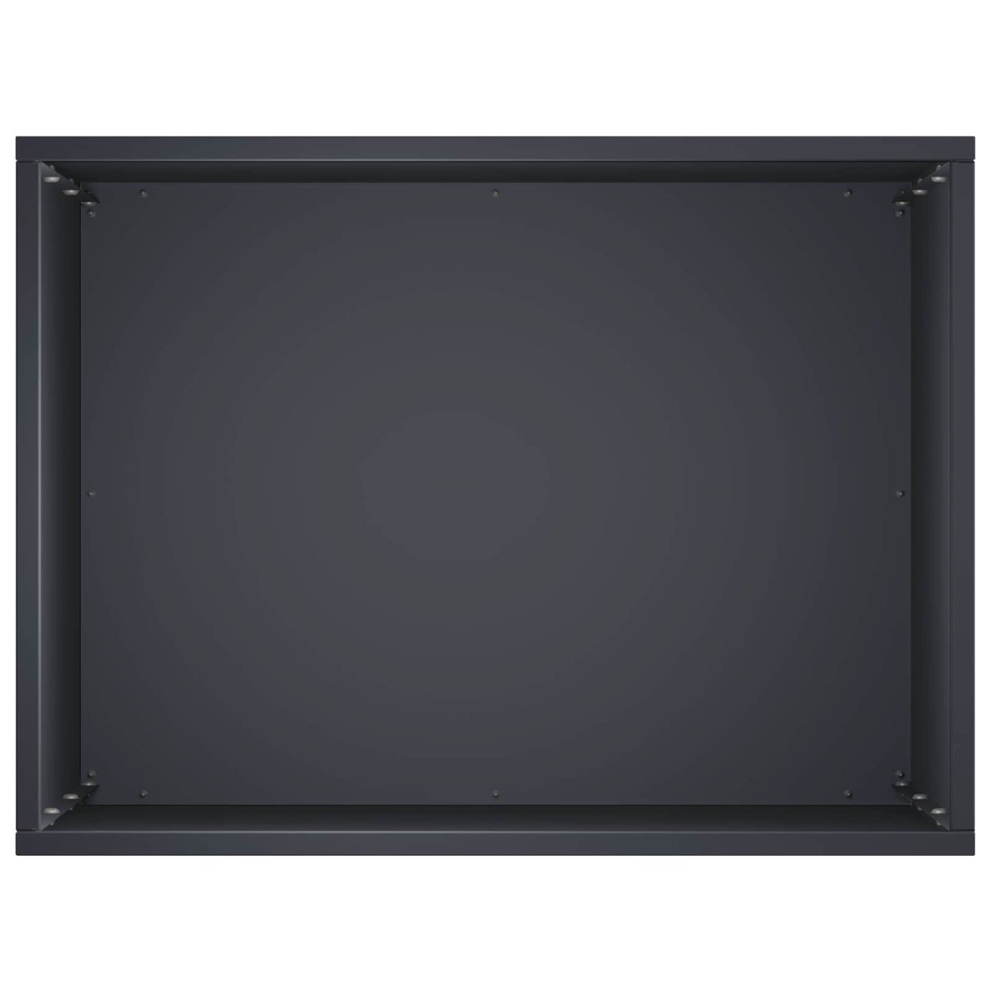 Vaso da giardino 2 pz Antracite 40 x 30 x 40 cm | homemem39