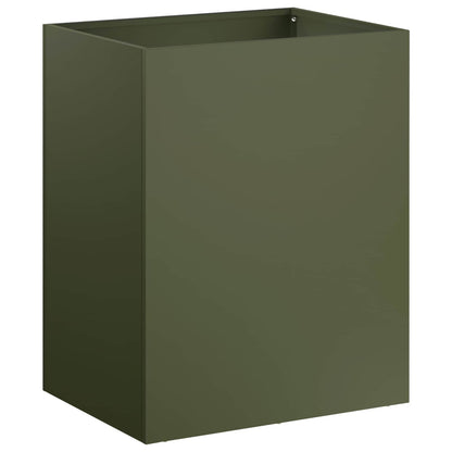 Vaso da giardino Verde Oliva 40 x 30 x 40 cm | homemem39