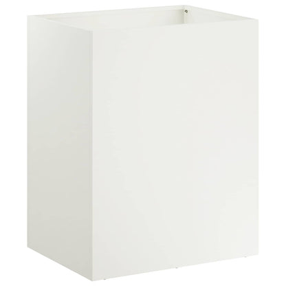 Vaso da giardino Bianco 40 x 30 x 50 cm | homemem39