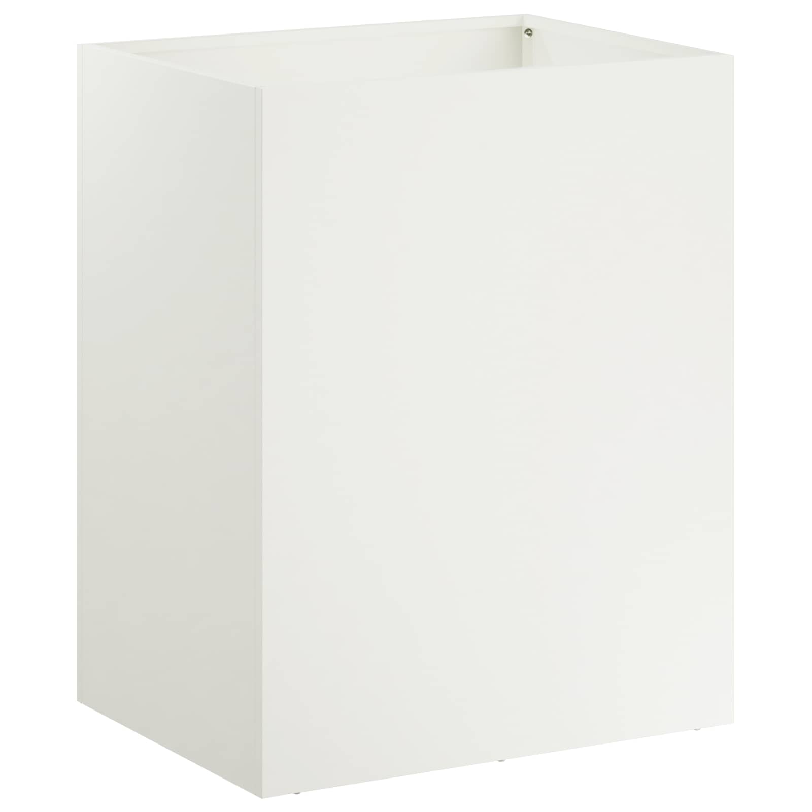 Vaso da giardino 2 pz Bianco 40 x 30 x 50 cm | homemem39