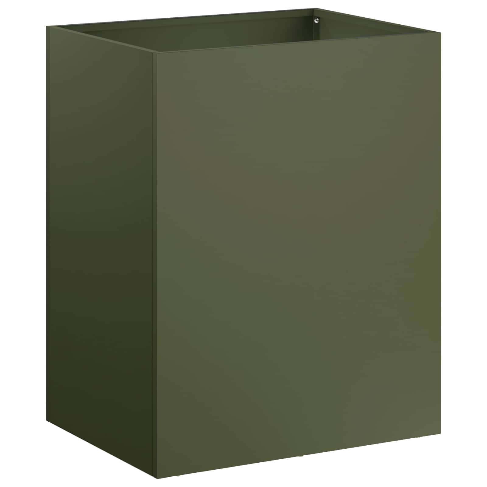 Vaso da giardino 2 pz Verde Oliva 40 x 30 x 50 cm | homemem39
