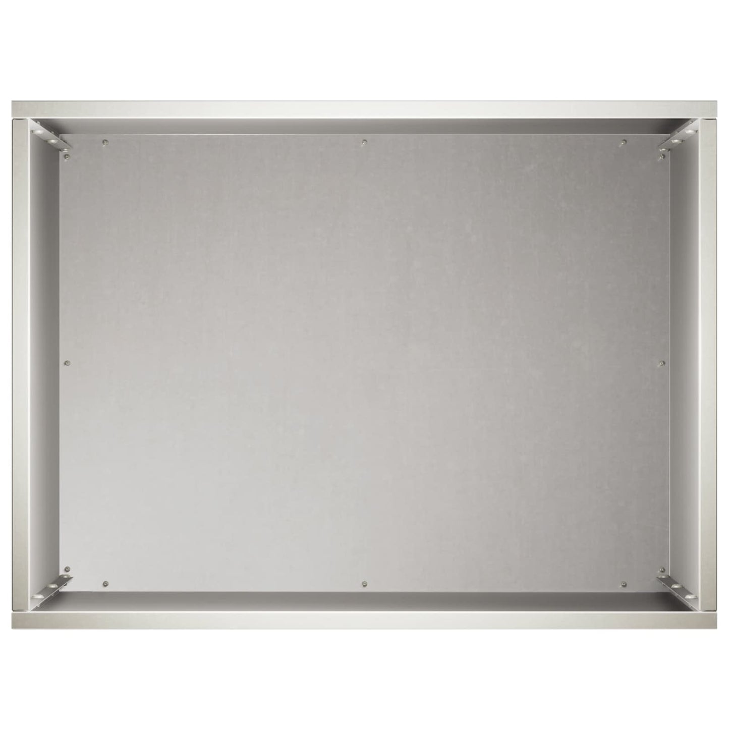 Vaso da giardino 2 pz Argento 40 x 30 x 50 cm Acciaio Inox | homemem39