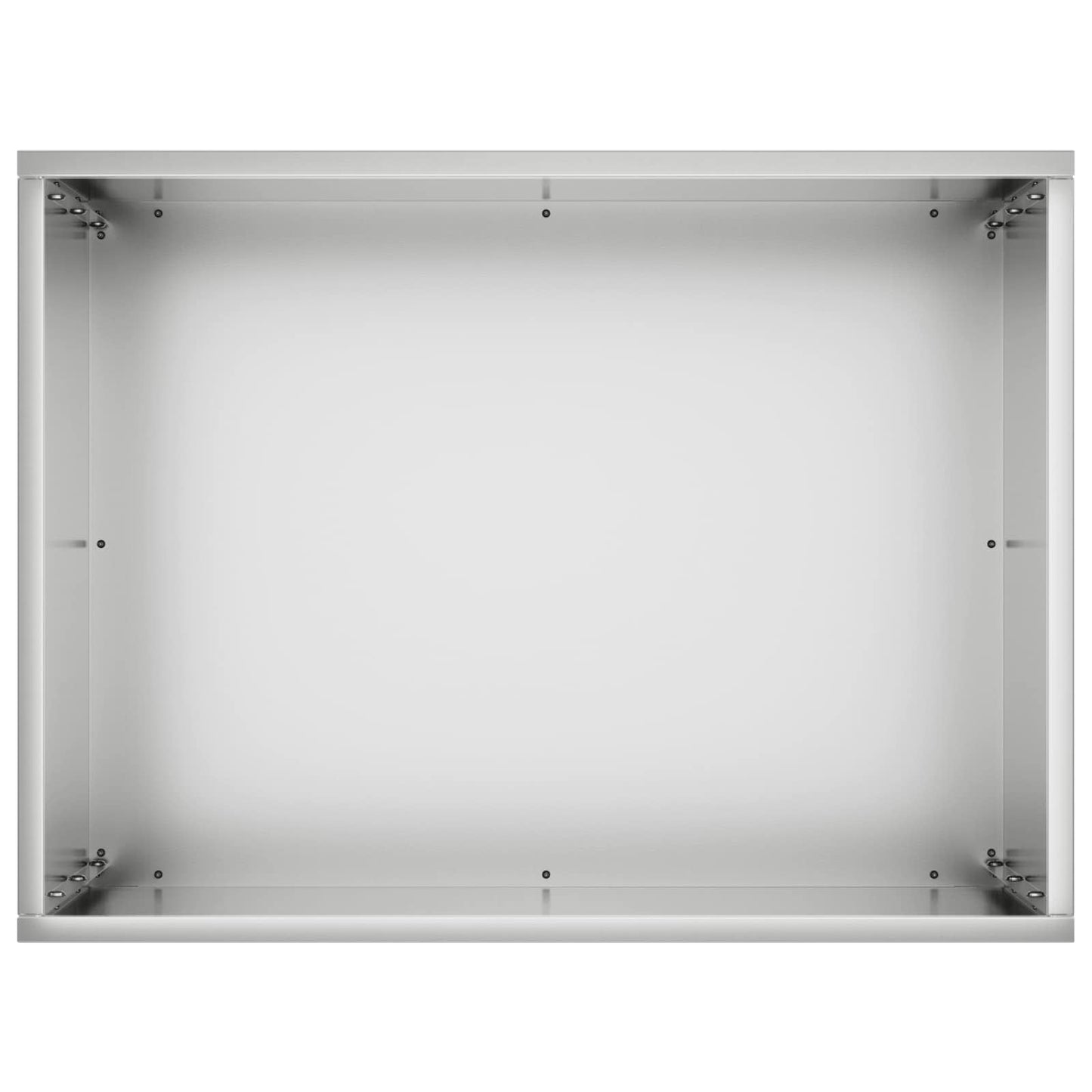 Vaso da giardino 2 pz Argento 40 x 30 x 50 cm Acciaio zincato | homemem39