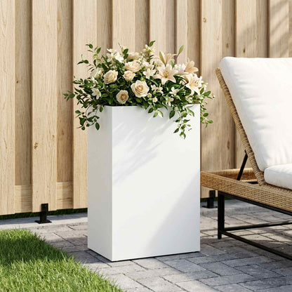 Vaso da giardino Bianco 40 x 30 x 75 cm
