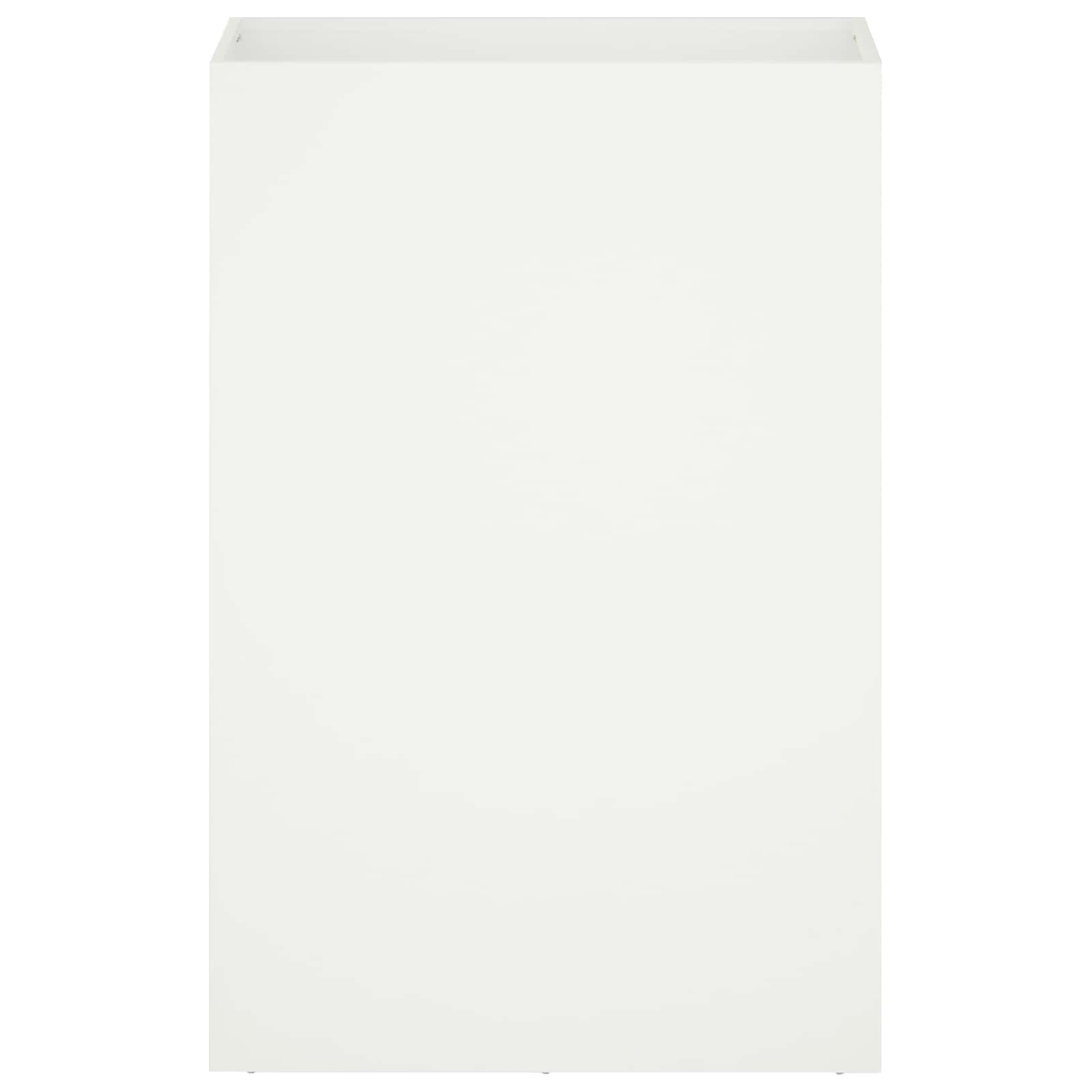 Vaso da giardino Bianco 40 x 30 x 75 cm | homemem39