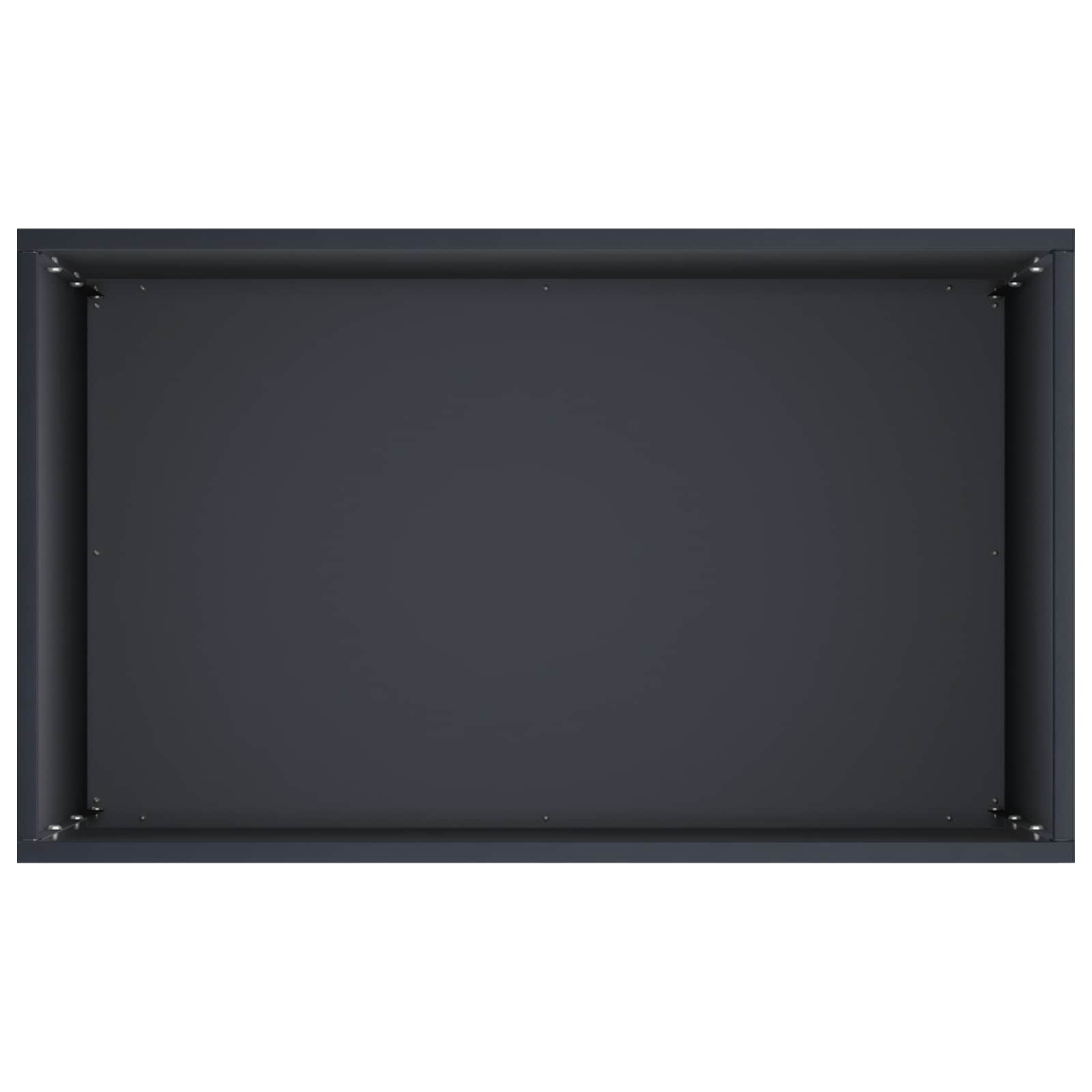 Vaso da giardino 2 pz Antracite 40 x 30 x 75 cm | homemem39
