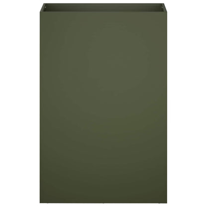 Vaso da giardino Verde Oliva 40 x 30 x 75 cm