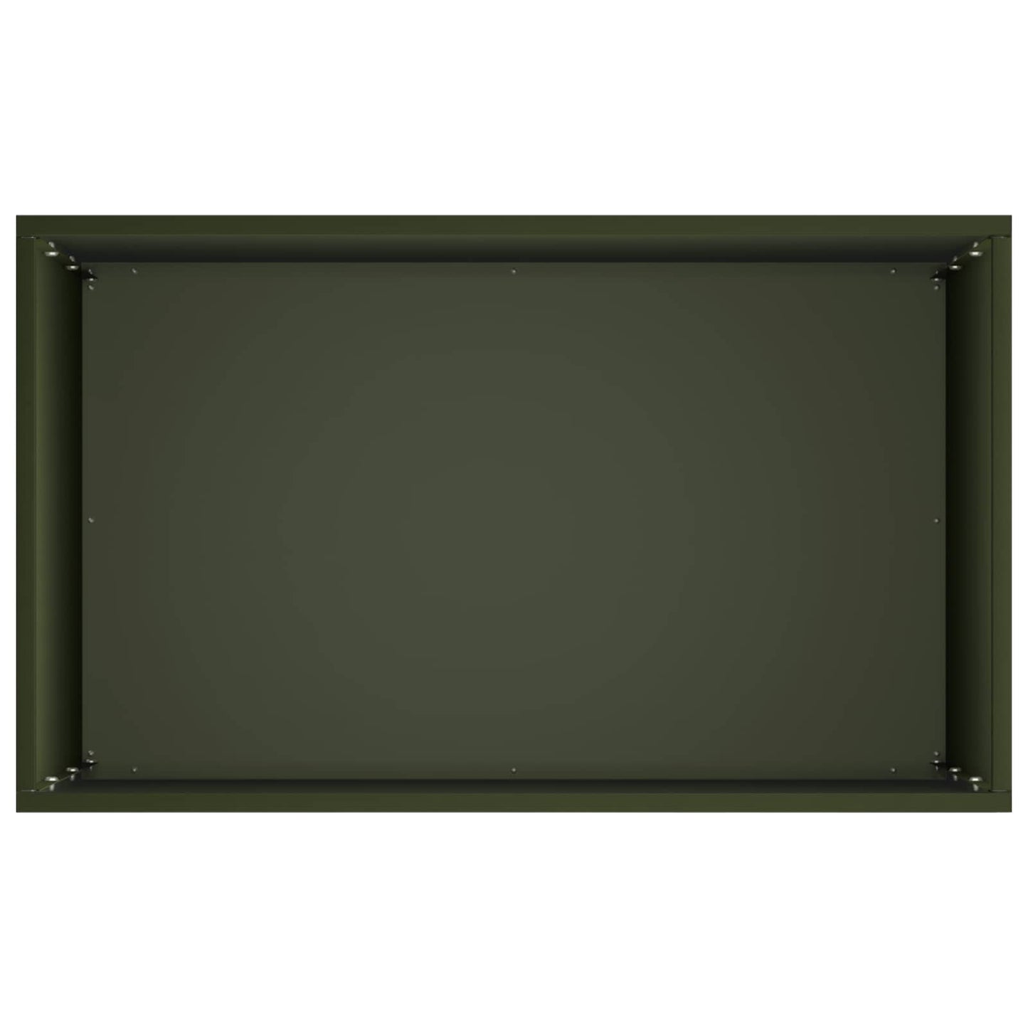 Vaso da giardino Verde Oliva 40 x 30 x 75 cm | homemem39