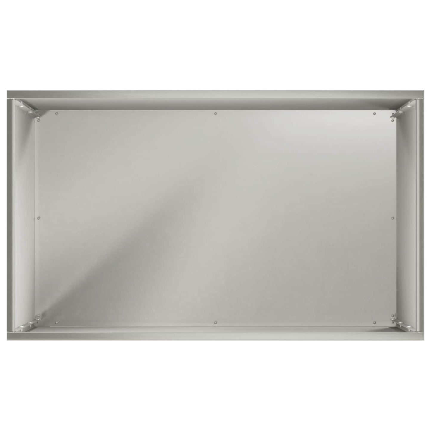 Vaso da giardino 2 pz Argento 40 x 30 x 75 cm Acciaio Inox | homemem39
