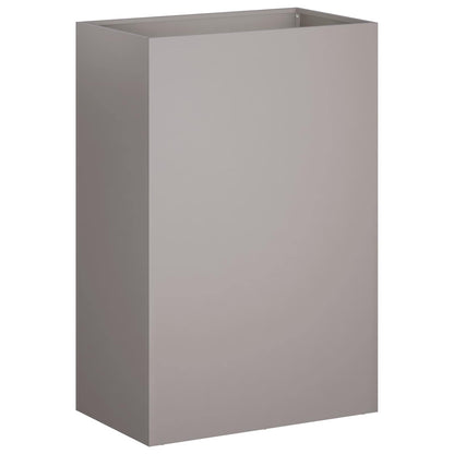 Vaso da giardino 2 pz Ruggine 40 x 30 x 75 cm Acciaio Corten | homemem39