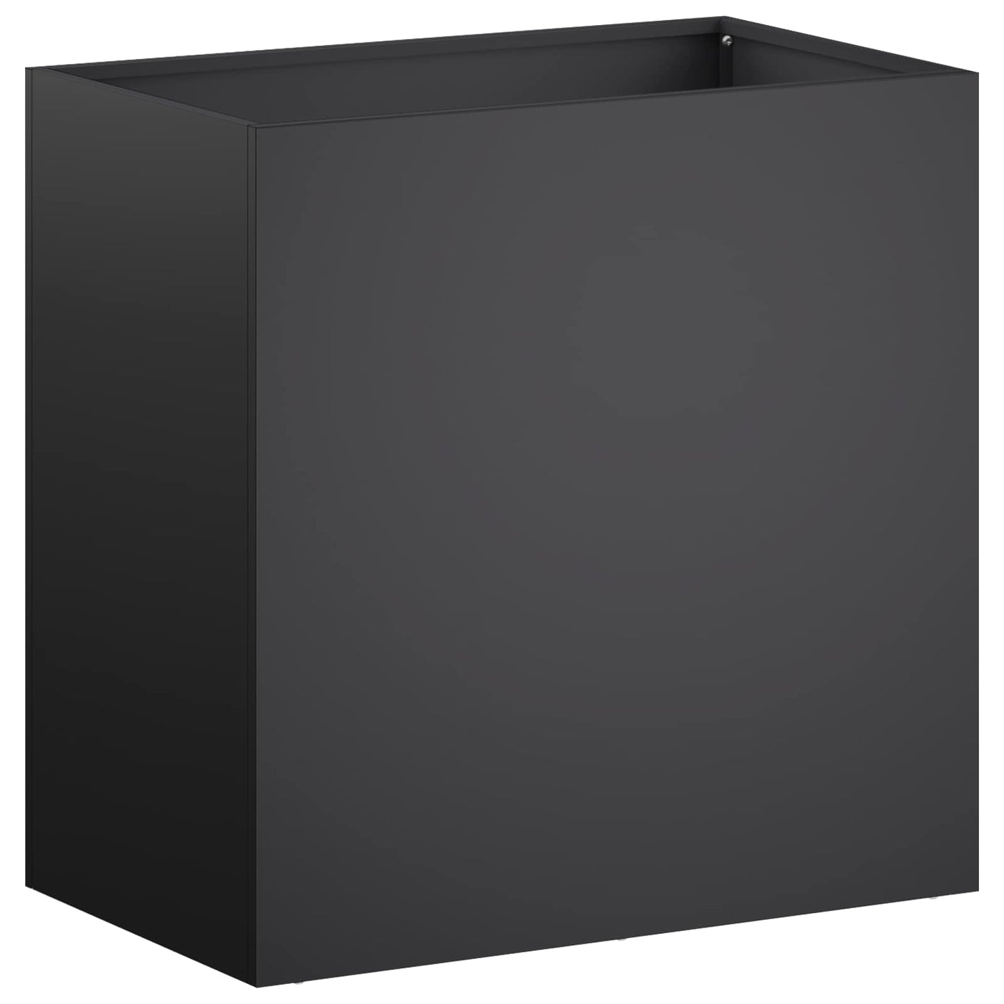Vaso da giardino 2 pz Nero 50 x 30 x 40 cm | homemem39