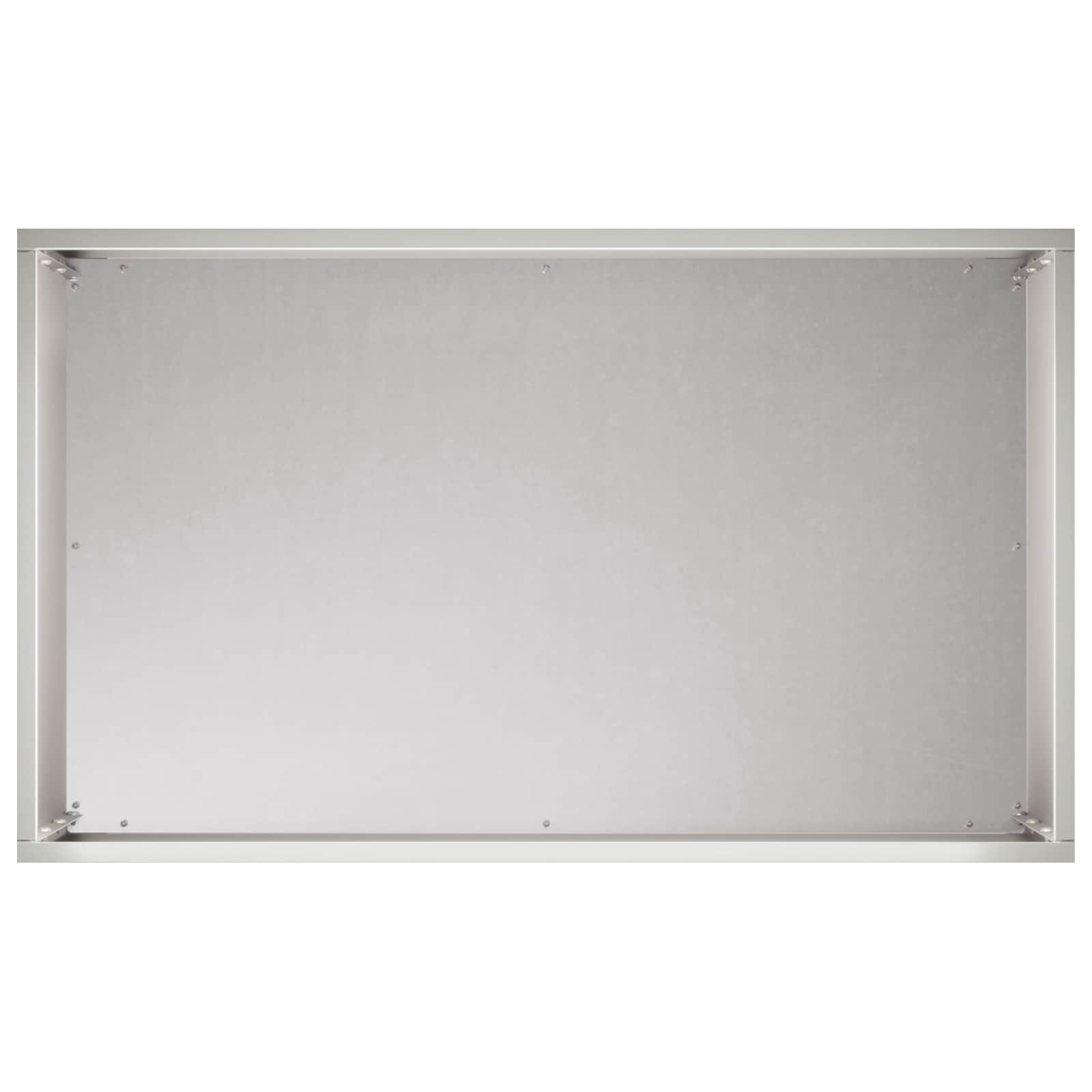 Vaso da giardino Argento 50 x 30 x 40 cm Acciaio Inox | homemem39