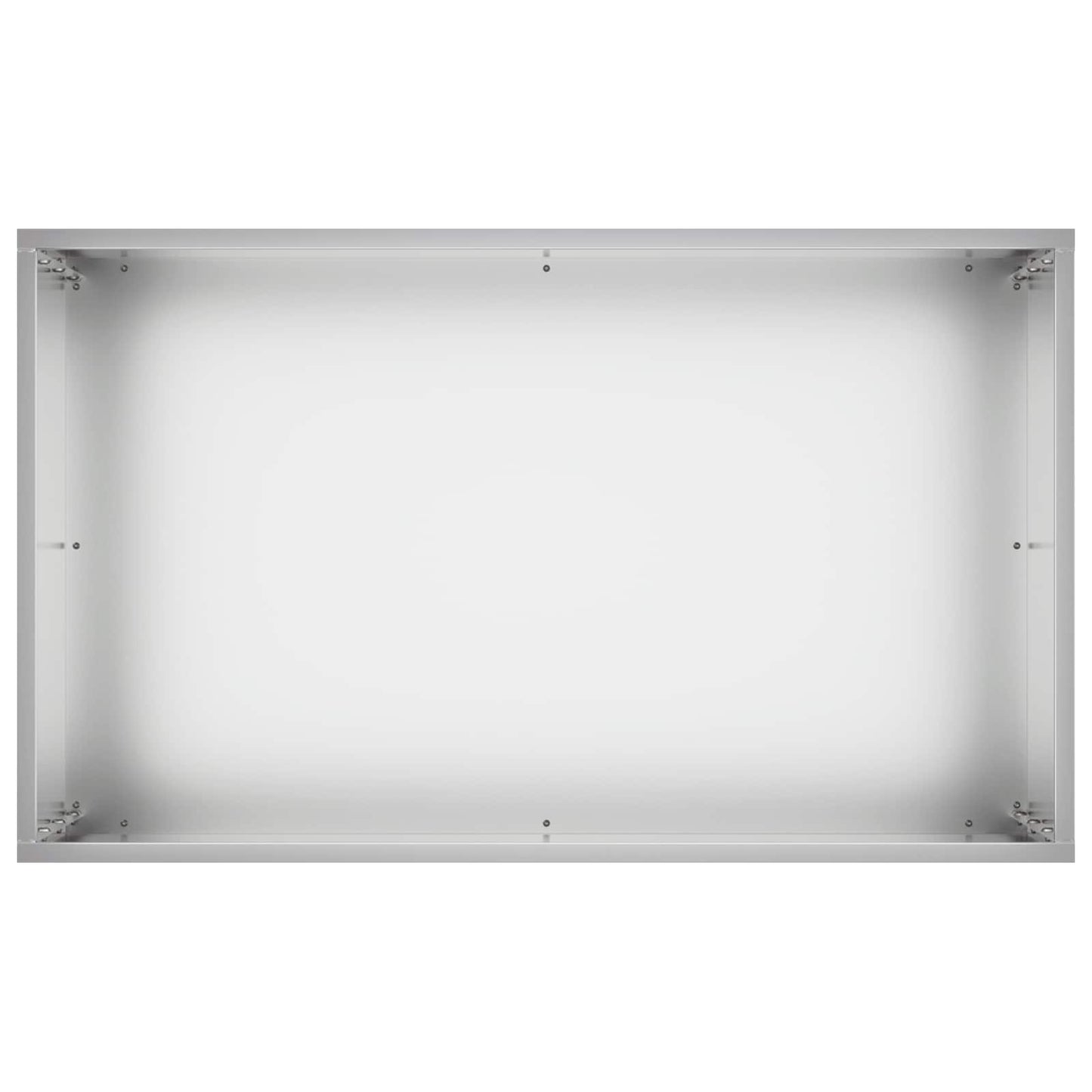 Vaso da giardino 2 pz Argento 50 x 30 x 40 cm Acciaio zincato | homemem39