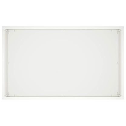 Vaso da giardino Bianco 50 x 30 x 50 cm | homemem39