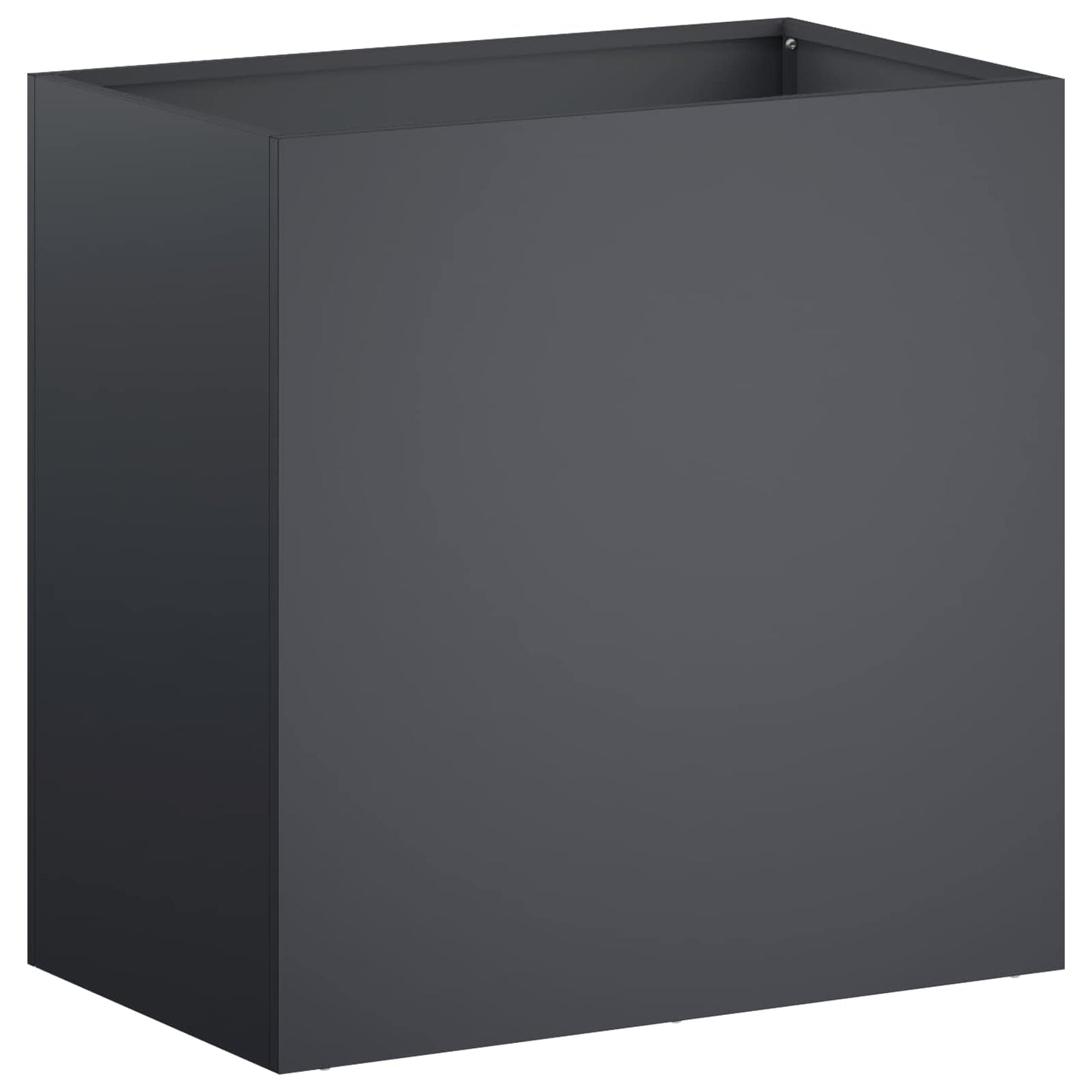 Vaso da giardino Antracite 50 x 30 x 50 cm