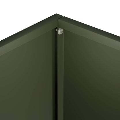Vaso da giardino Verde Oliva 50 x 30 x 50 cm | homemem39