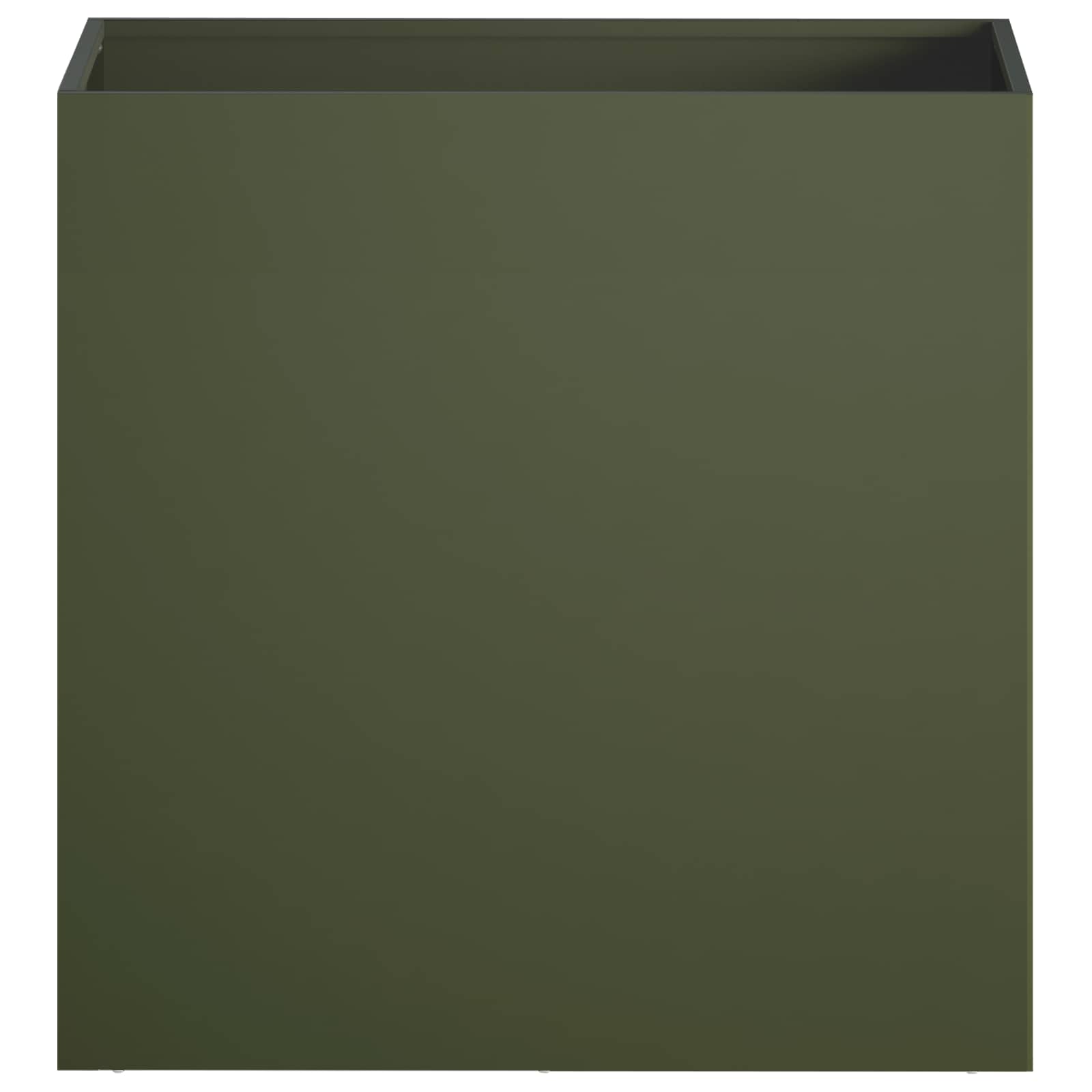 Vaso da giardino 2 pz Verde Oliva 50 x 30 x 50 cm | homemem39
